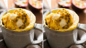 Passionfruit Mug Cake