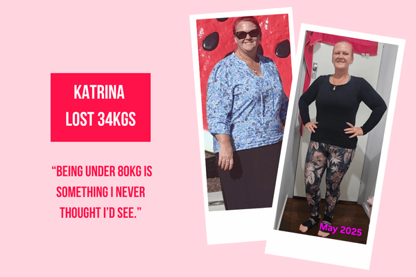 Katrina’s Inspiring Turnaround - 34kgs down!