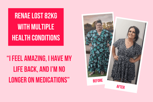 Renae Lost 82kg With The Lady Shake