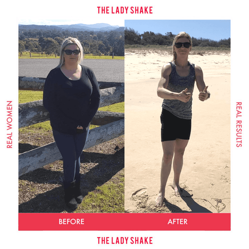 Kay lost 36kg!