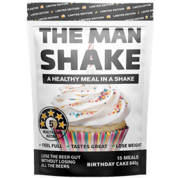 The Man Shake Birthday Cake