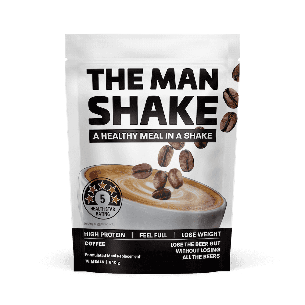 The Man Shake Coffee
