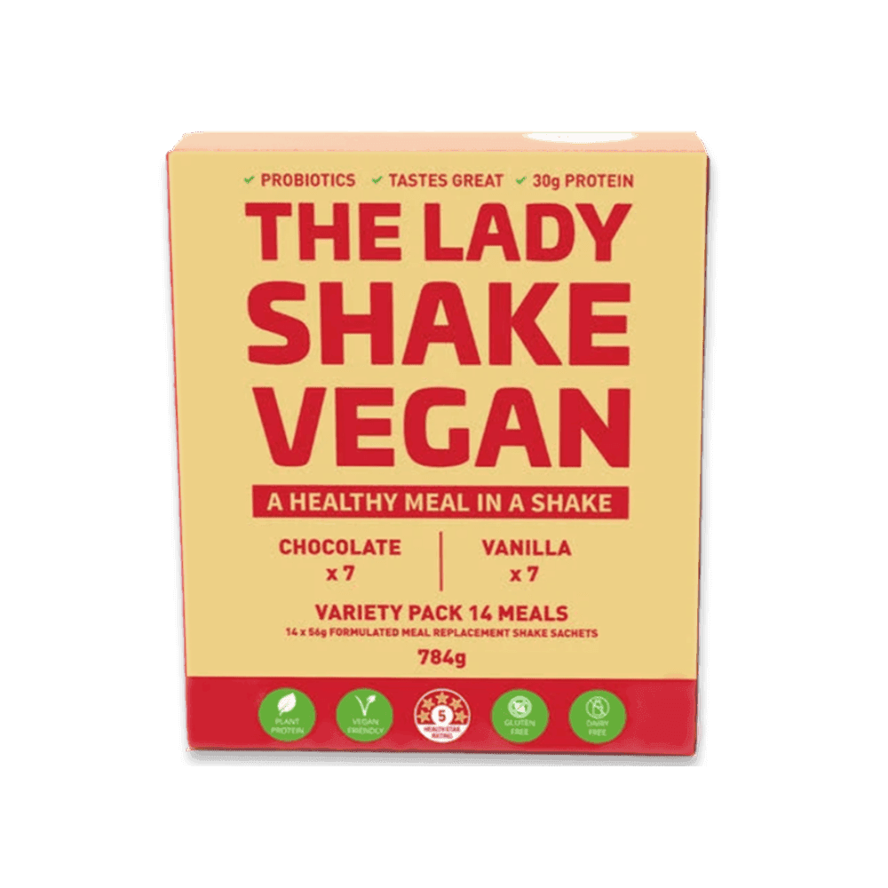 The Lady Shake Vegan Variety 14 Pack
