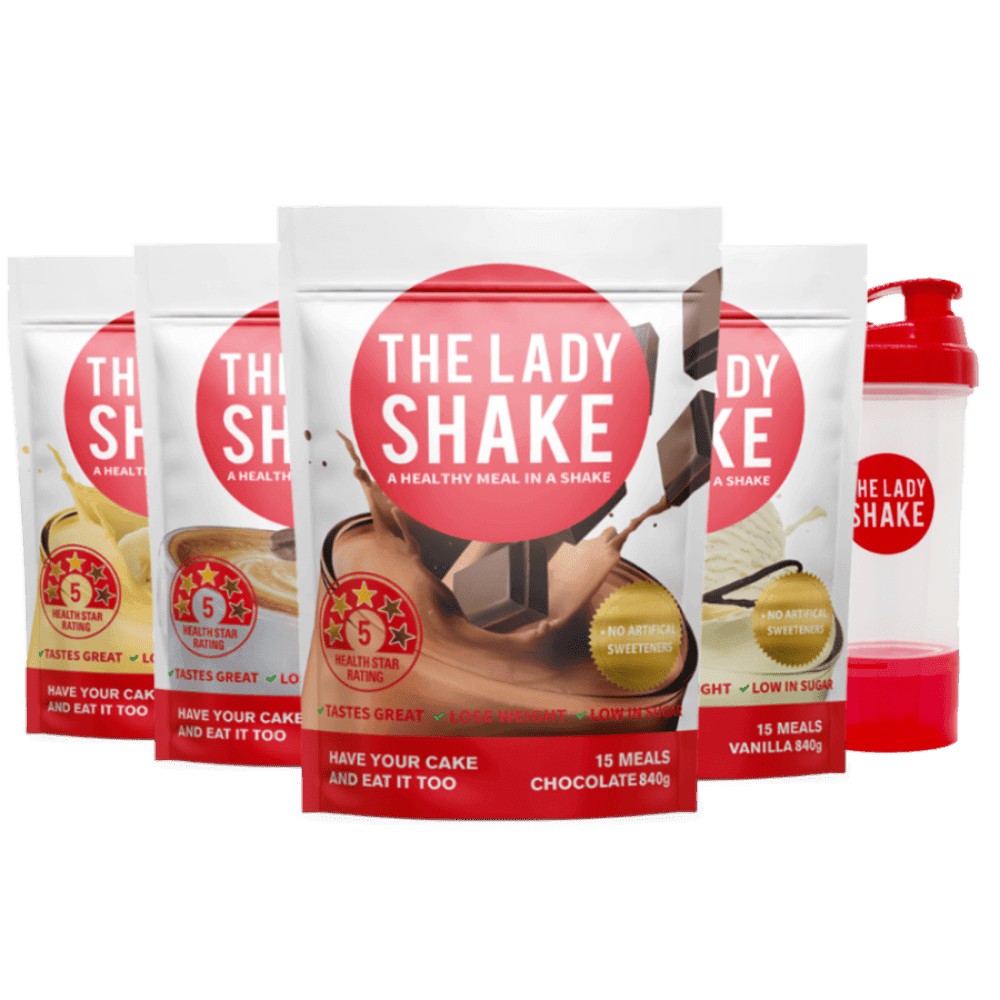 The Lady Shake with Shaker Buy 3 Get 1 Free
