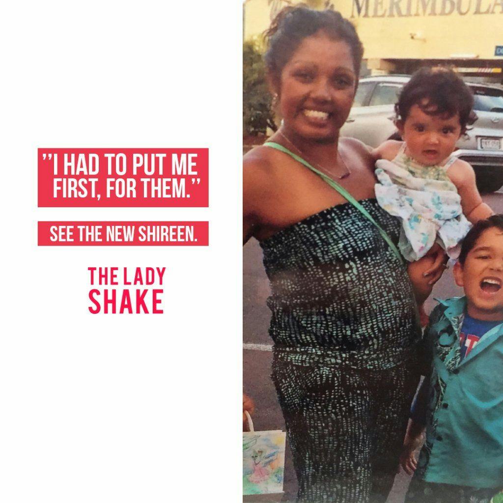 After 3 kids Shireen's body was not bouncing back.