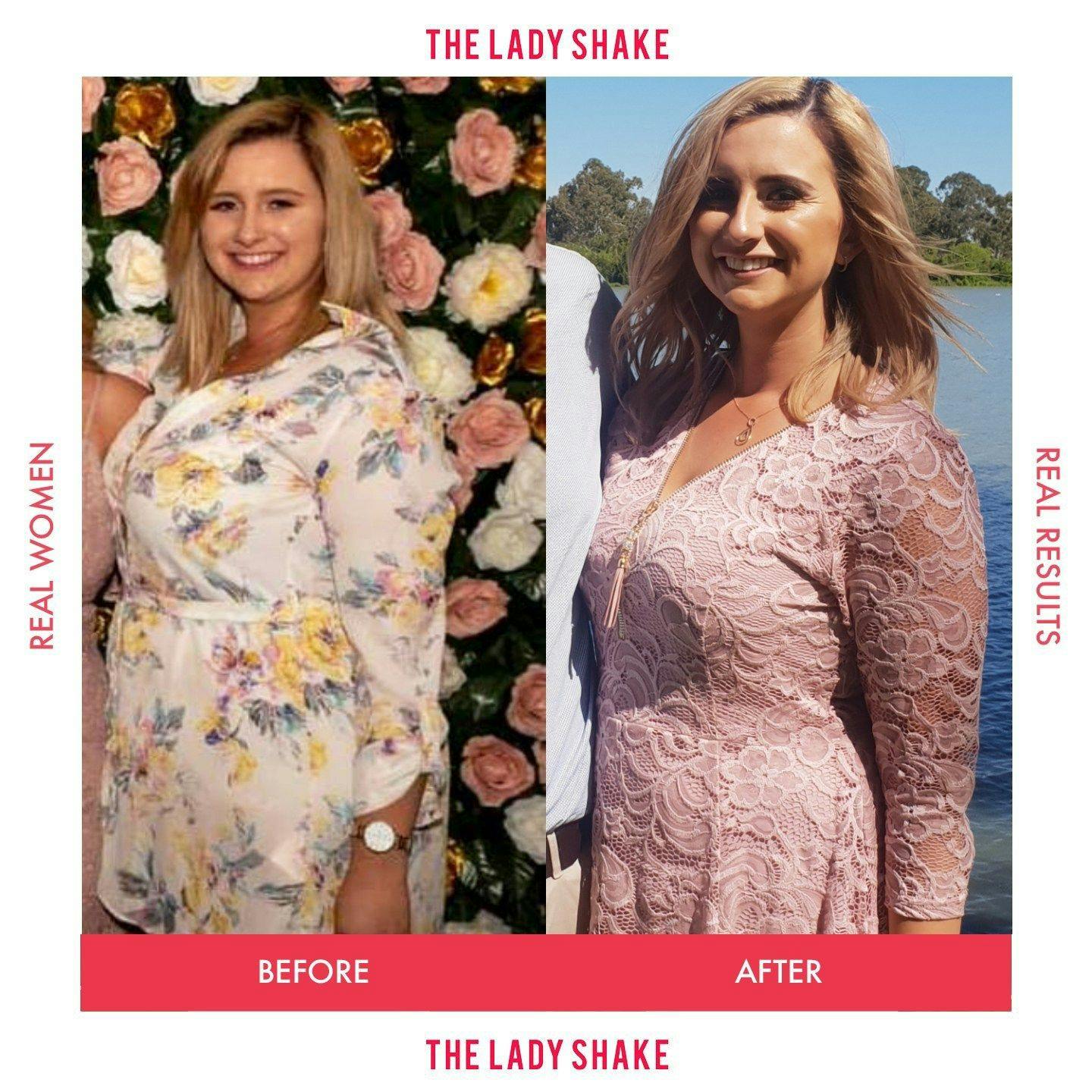 Nicole lost 33kg, reaching her goal weight!