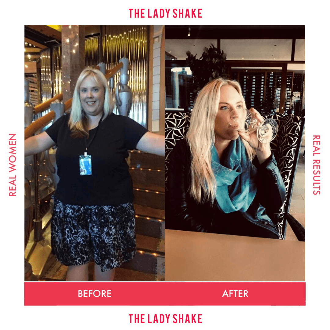 Ange lost an incredible 61kg with the Lady Shake!