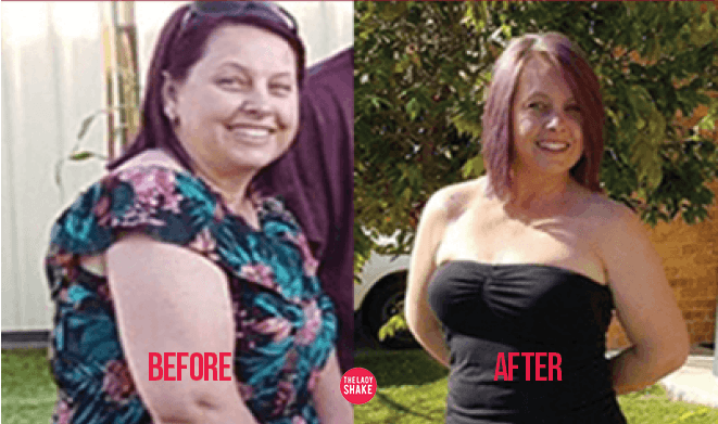 Melanie loses 15kg after finding The Lady Shake
