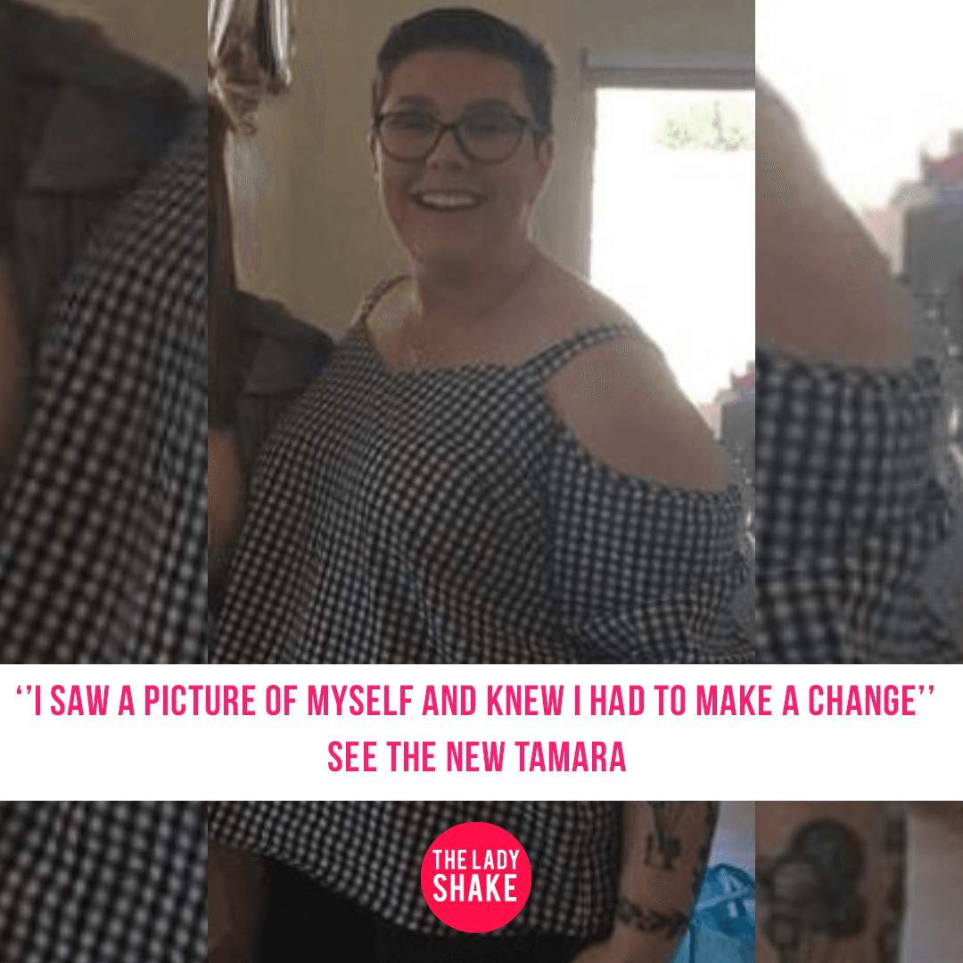 Tamara lost 30kg with The Lady Shake