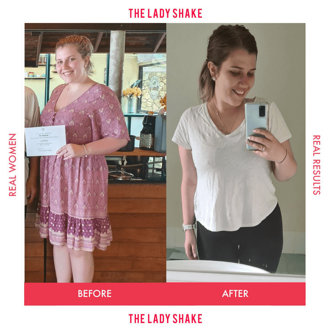 Madi lost 14kg and is never looking back