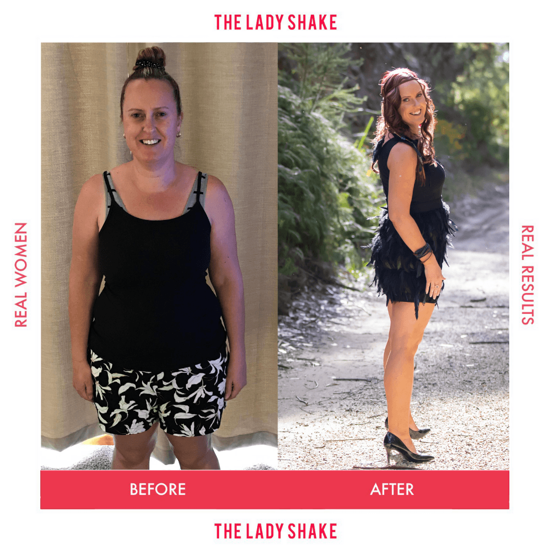 Christina overcame her fatigue and lost 13kg!