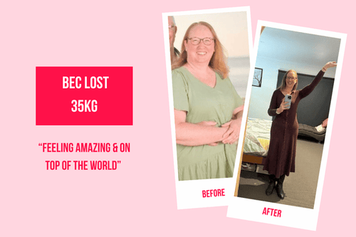 The Next Chapter: Bec’s Inspiring 35kg Weight Loss Update