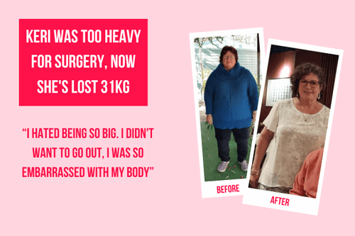 Keri Lost 31kg On The Lady Shake
