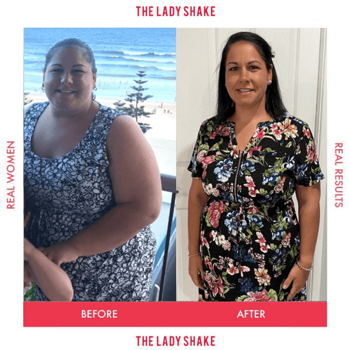 Krystal Lost 45kgs On The Lady Shake