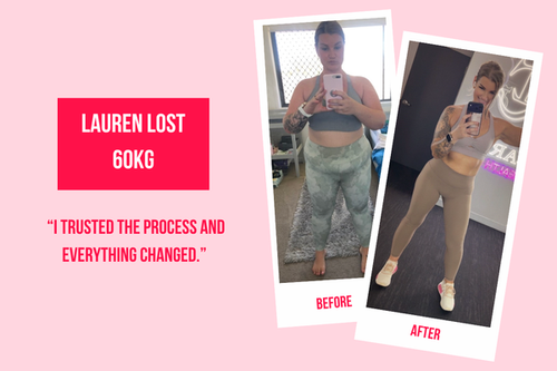 From Weight Loss to Lifestyle Goals: How Lauren Lost 60kg and Never Looked Back
