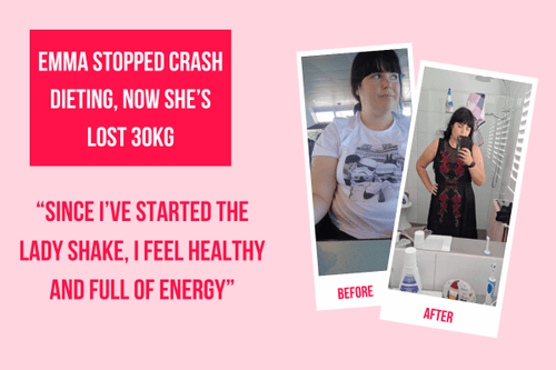 Emma Lost 30kg On The Lady Shake