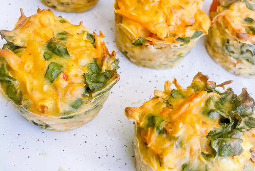 Savoury Spinach & Feta Muffins