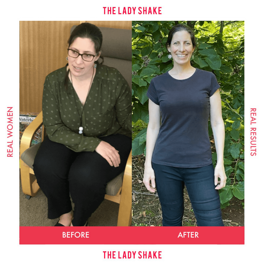 Claire is 26kg lighter and more energetic!