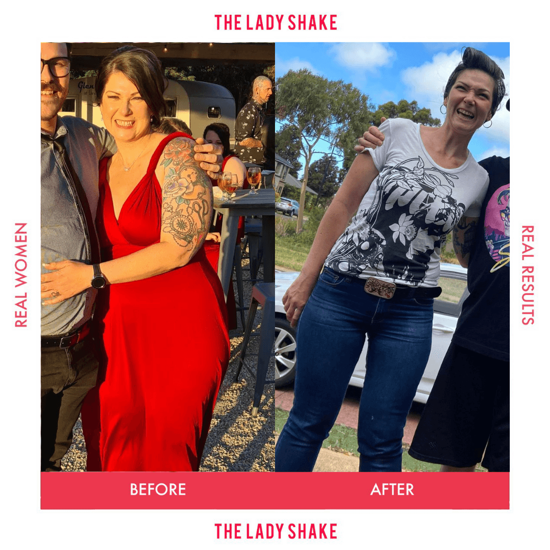 Michelle lost 32kg