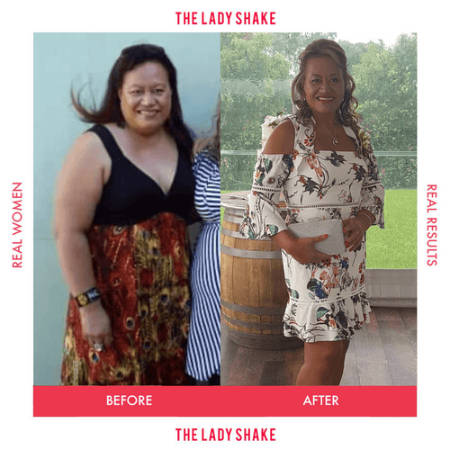 Ella lost 24kg