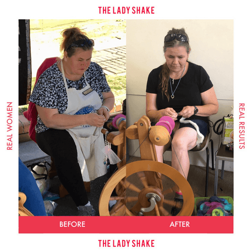 Melissa lost over 40kg