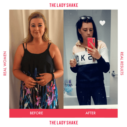 Liana lost 46kg