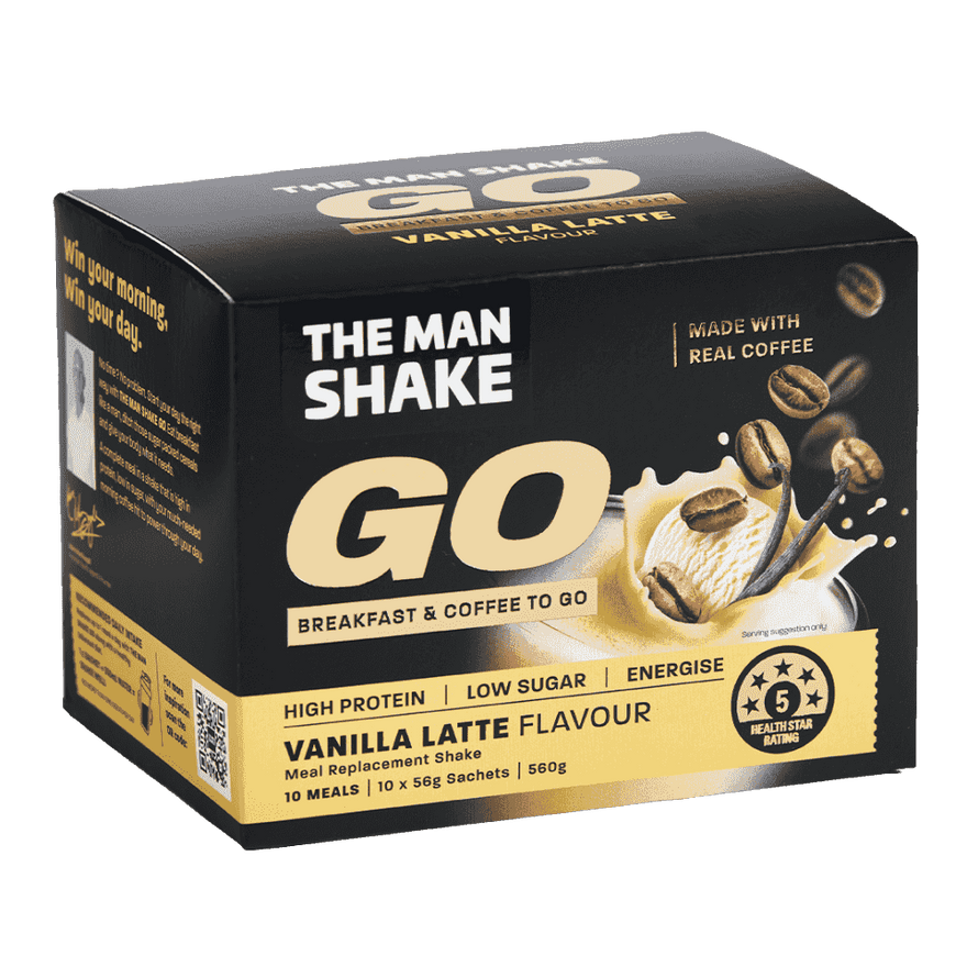 The Man Shake GO! Vanilla Latte