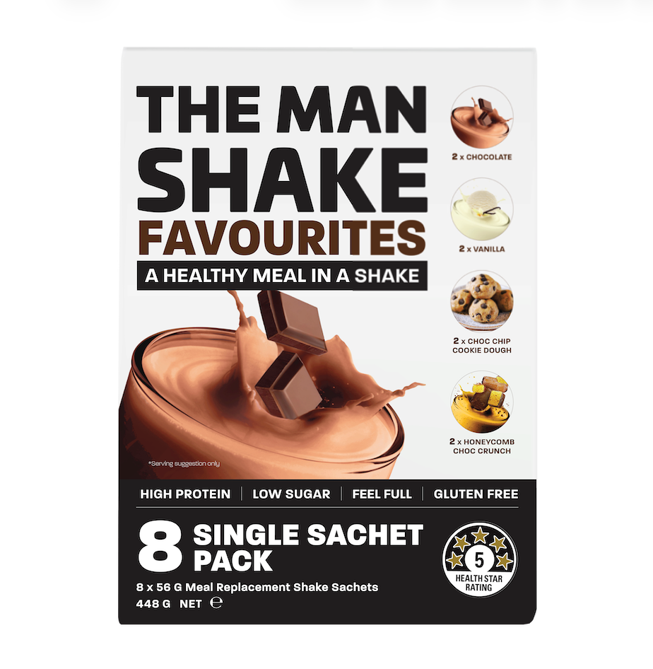 The Man Shake Favourites Variety 8 Pack